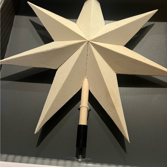 HOME | Studio McGee Target Wood Star Tree Topper NEW - Picture 4 of 9